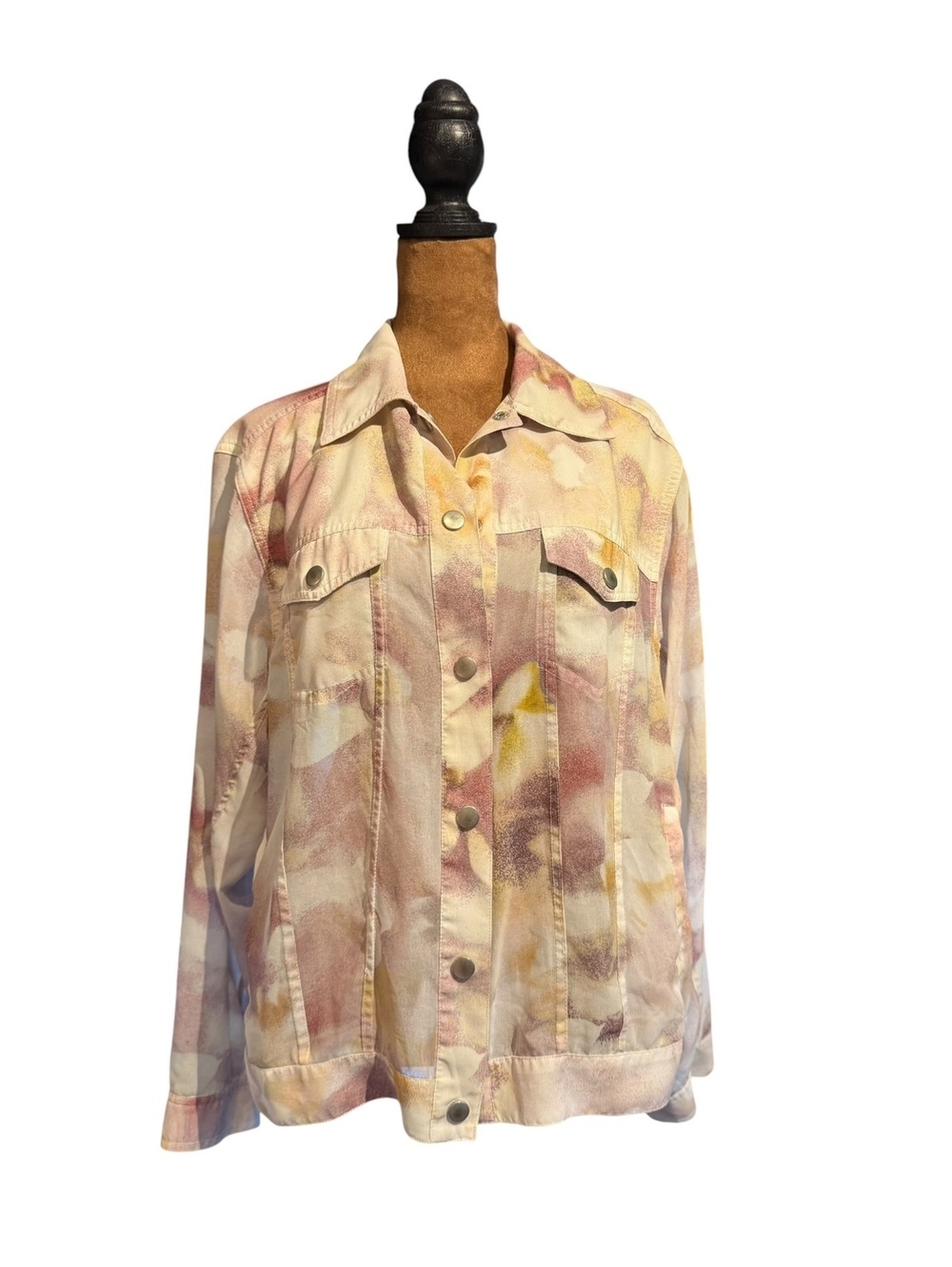 Wynne Layers Multi-Color Printed Sheer Jacket